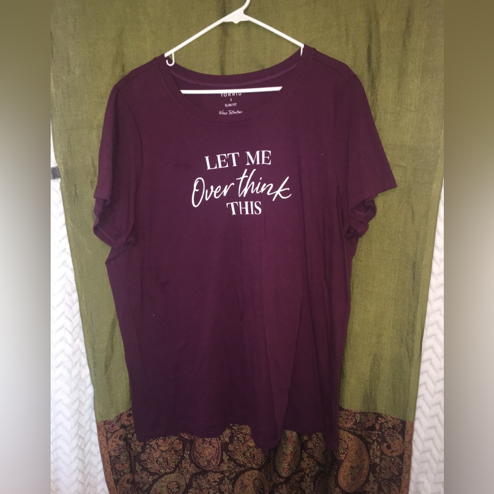Torrid slim fit T-shirt size 3. Great condition